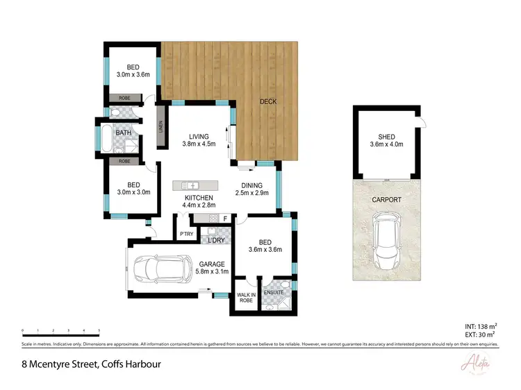Floorplan of Homely house listing, 8 Mcentyre Street, Coffs Harbour NSW 2450