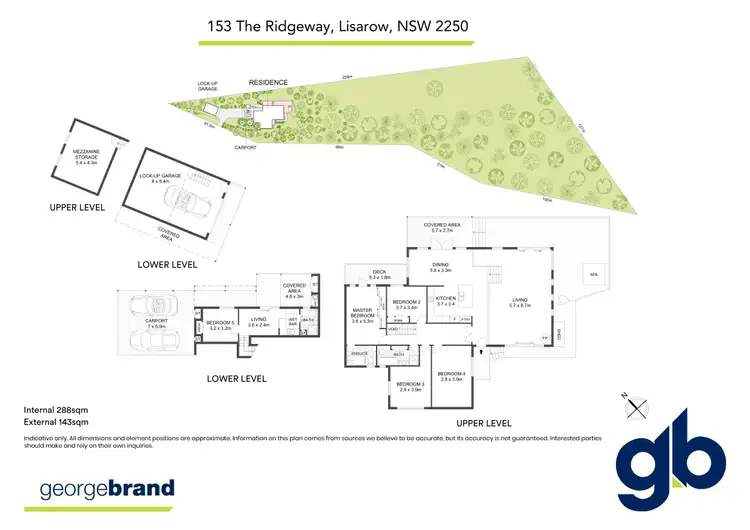 Floorplan of Homely house listing, 153 The Ridgeway, Lisarow NSW 2250