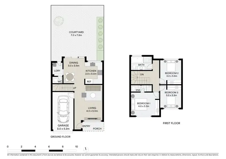 Floorplan of Homely townhouse listing, 8/1 Greystanes Road, Greystanes NSW 2145