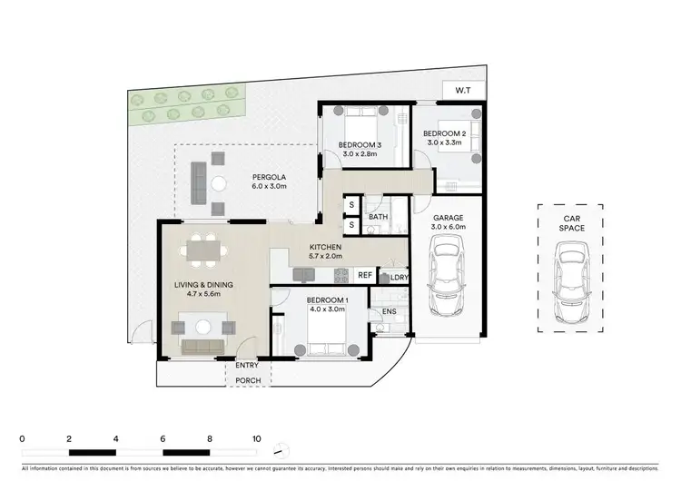 Floorplan of Homely villa listing, 4/7 Magowar Road, Pendle Hill NSW 2145
