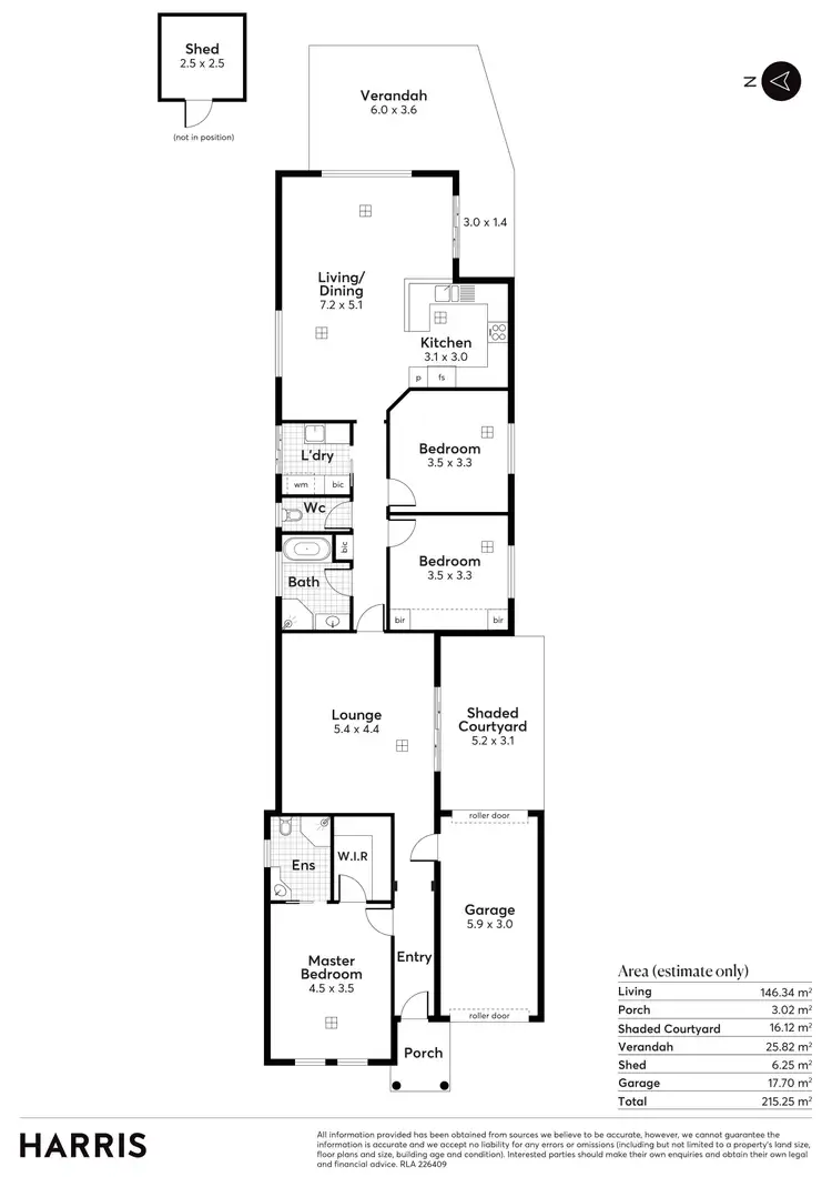 Floorplan of Homely house listing, 18a Pine Avenue, Novar Gardens SA 5040