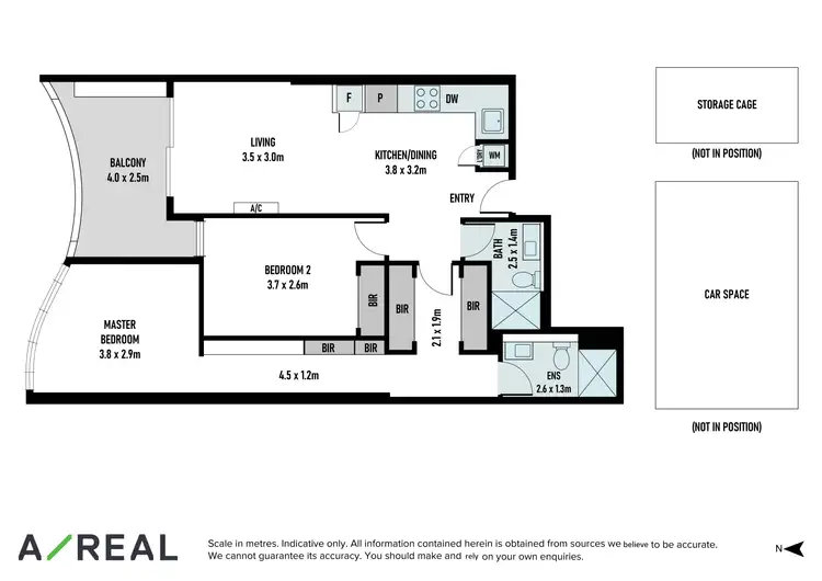 Floorplan of Homely apartment listing, 403/5 Joseph Road, Footscray VIC 3011