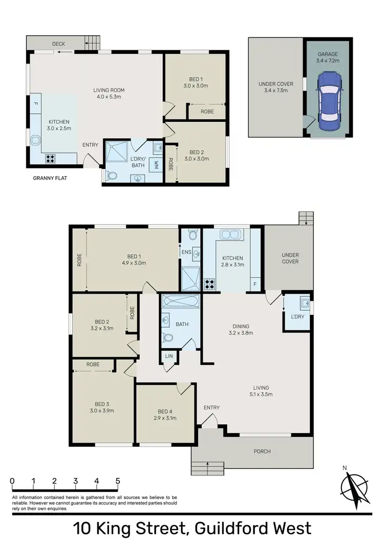 Floorplan of Homely house listing, 10 King Street, Guildford NSW 2161