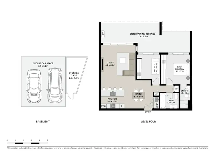 Floorplan of Homely apartment listing, 416/538 Rocky Point Road, Sans Souci NSW 2219