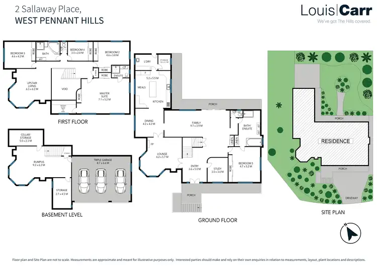 Floorplan of Homely house listing, 2 Sallaway Place, West Pennant Hills NSW 2125