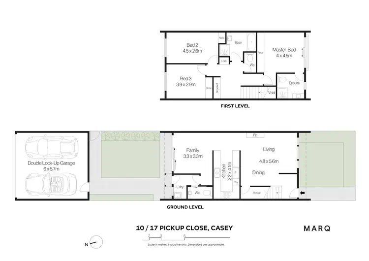 Floorplan of Homely townhouse listing, 10/17 Pickup Close, Casey ACT 2913