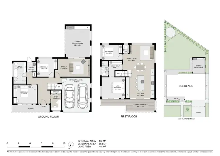Floorplan of Homely house listing, 12 Maitland Street, Norah Head NSW 2263