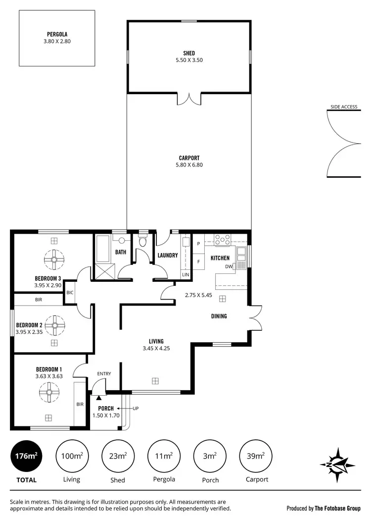 Floorplan of Homely house listing, 37 Newton Road, Newton SA 5074