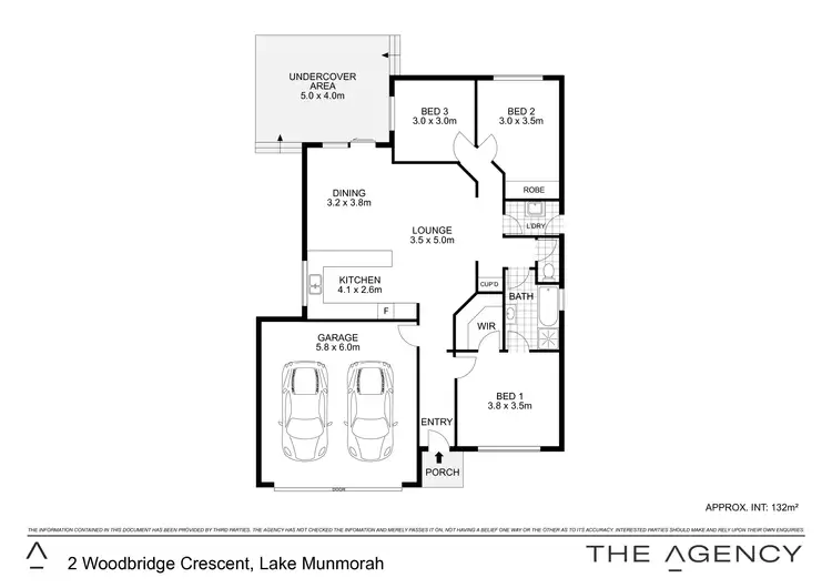 Floorplan of Homely house listing, 2 Woodbridge Crescent, Lake Munmorah NSW 2259