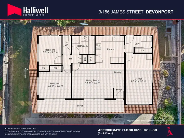 Floorplan of Homely unit listing, 3/156 James Street, Devonport TAS 7310