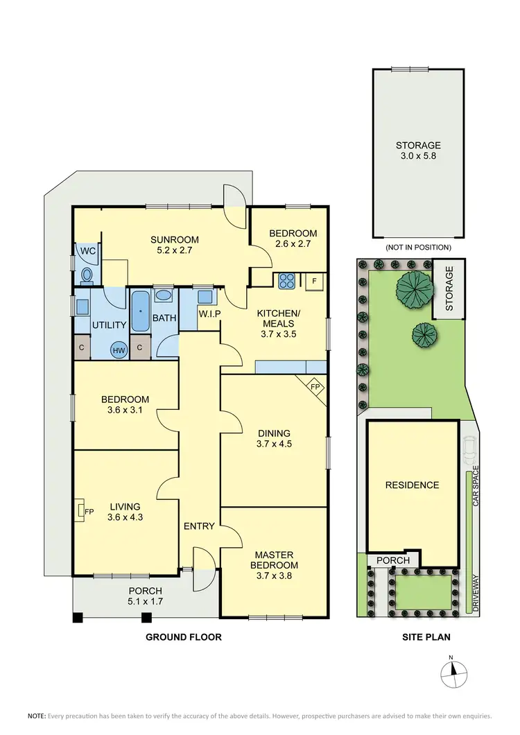 Floorplan of Homely house listing, 7 Marco Polo Street, Essendon VIC 3040