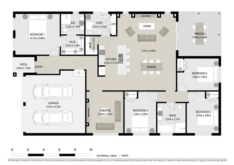 Floorplan of Homely house listing, 54 Jindalee Crescent, Nowra NSW 2541