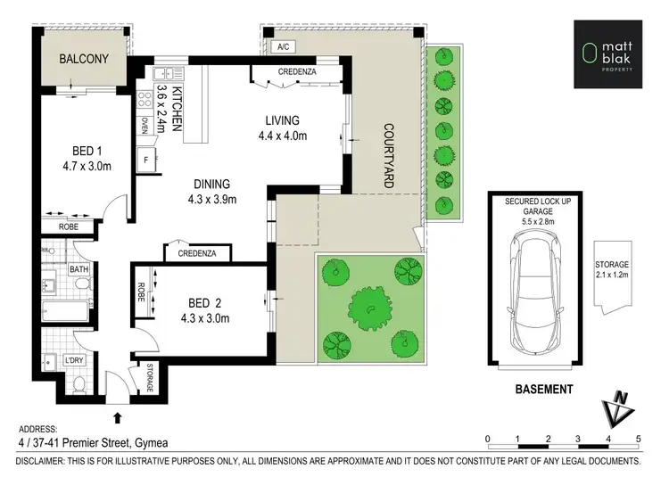 Floorplan of Homely apartment listing, 4/37-41 Premier Street, Gymea NSW 2227