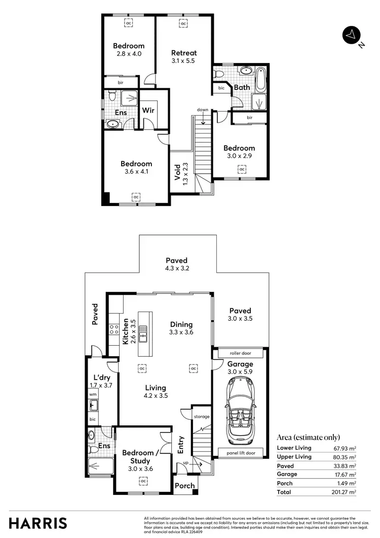 Floorplan of Homely house listing, 4B Newman Street, Magill SA 5072