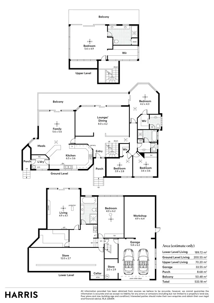 Floorplan of Homely house listing, 47 Sheoak Road, Belair SA 5052