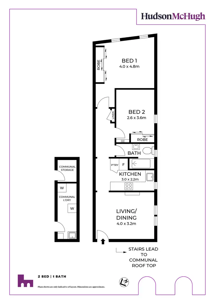Floorplan of Homely unit listing, 8/60 Carlton Crescent, Summer Hill NSW 2130