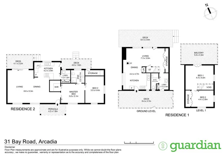 Floorplan of Homely rural property listing, 31 Bay Road, Arcadia NSW 2159