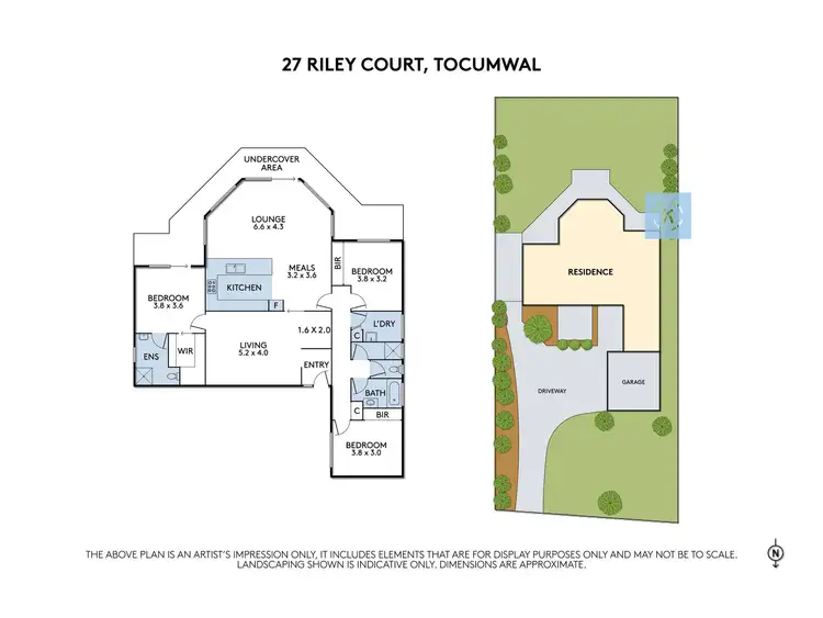 Floorplan of Homely house listing, 27 Riley Court, Tocumwal NSW 2714