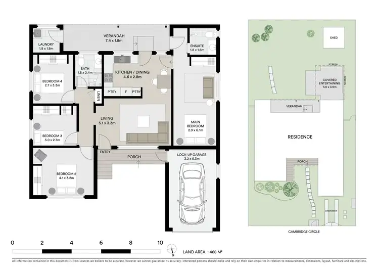 Floorplan of Homely house listing, 19 Cambridge Circle, Ourimbah NSW 2258