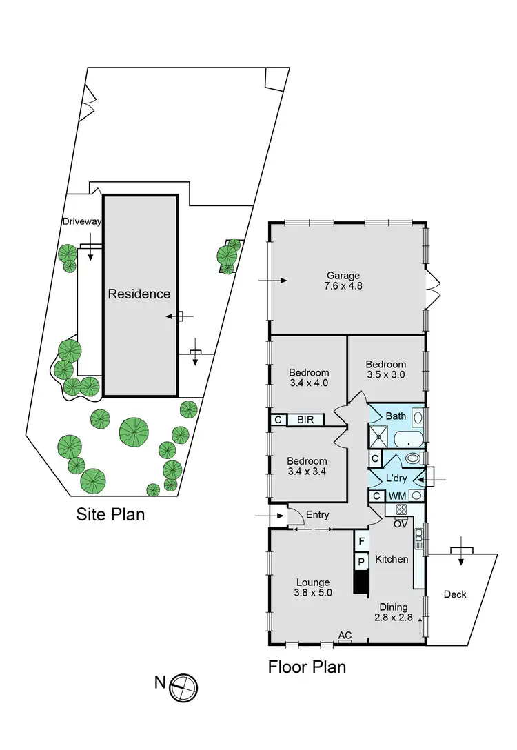 Floorplan of Homely house listing, 2 Currawa Drive, Boronia VIC 3155