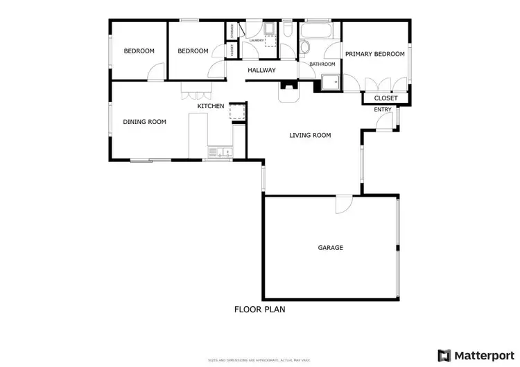 Floorplan of Homely house listing, 12 Discovery Drive, Orange NSW 2800