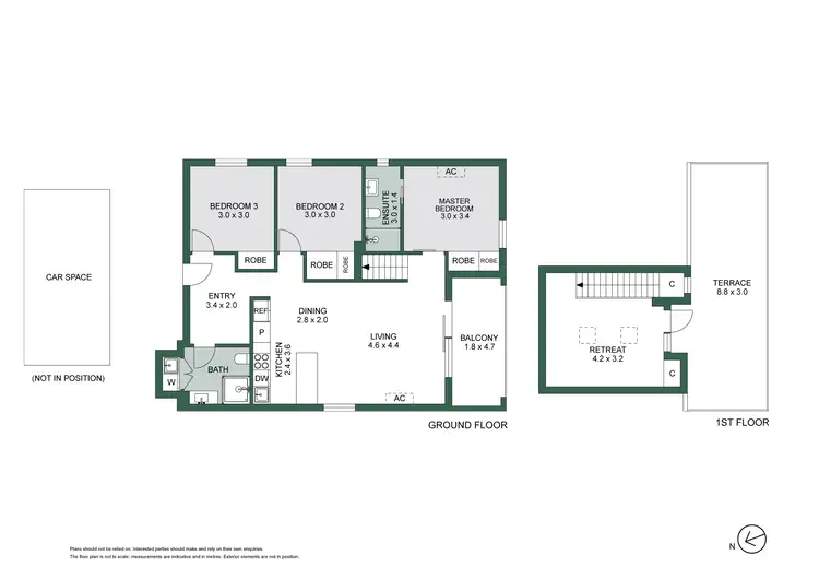 Floorplan of Homely apartment listing, 310/950 Swanston Street, Carlton VIC 3053