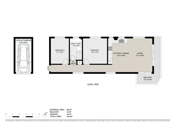 Floorplan of Homely apartment listing, 4/14 Marine Parade, The Entrance NSW 2261