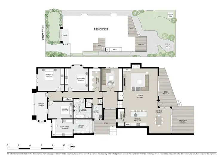 Floorplan of Homely house listing, 10 Lunan Avenue, Drumcondra VIC 3215