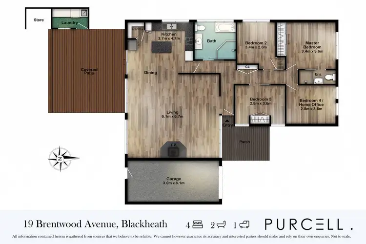 Floorplan of Homely house listing, 19 Brentwood Avenue, Blackheath NSW 2785