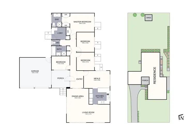 Floorplan of Homely house listing, 27 Parkvalley Drive, Chirnside Park VIC 3116