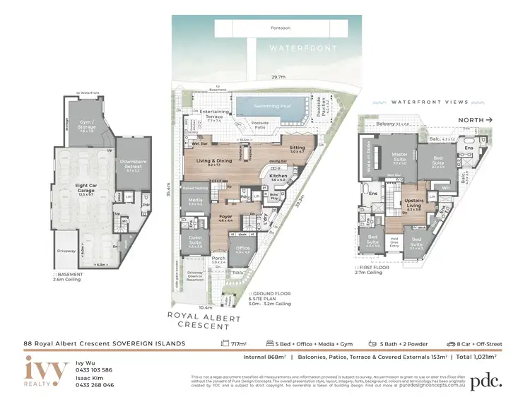 Floorplan of Homely house listing, 88 Royal Albert Crescent, Sovereign Islands QLD 4216