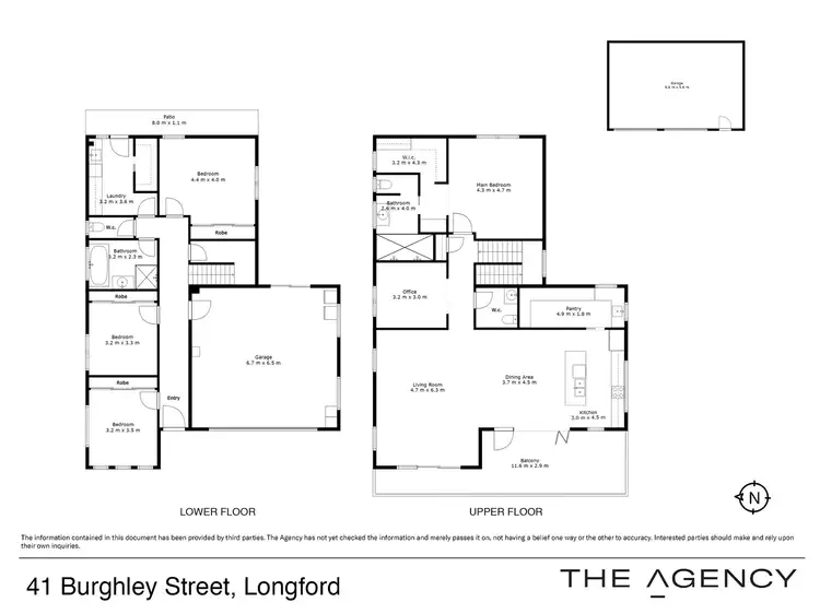 Floorplan of Homely house listing, 41 Burghley Street, Longford TAS 7301