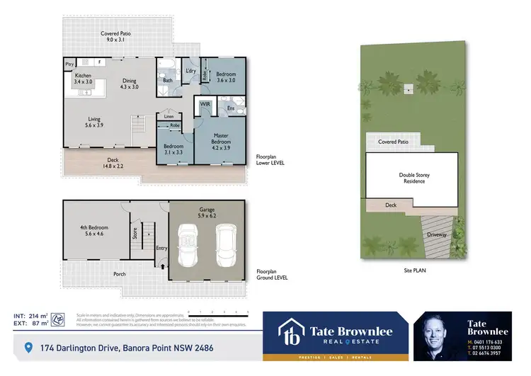 Floorplan of Homely house listing, 174 Darlington Drive, Banora Point NSW 2486