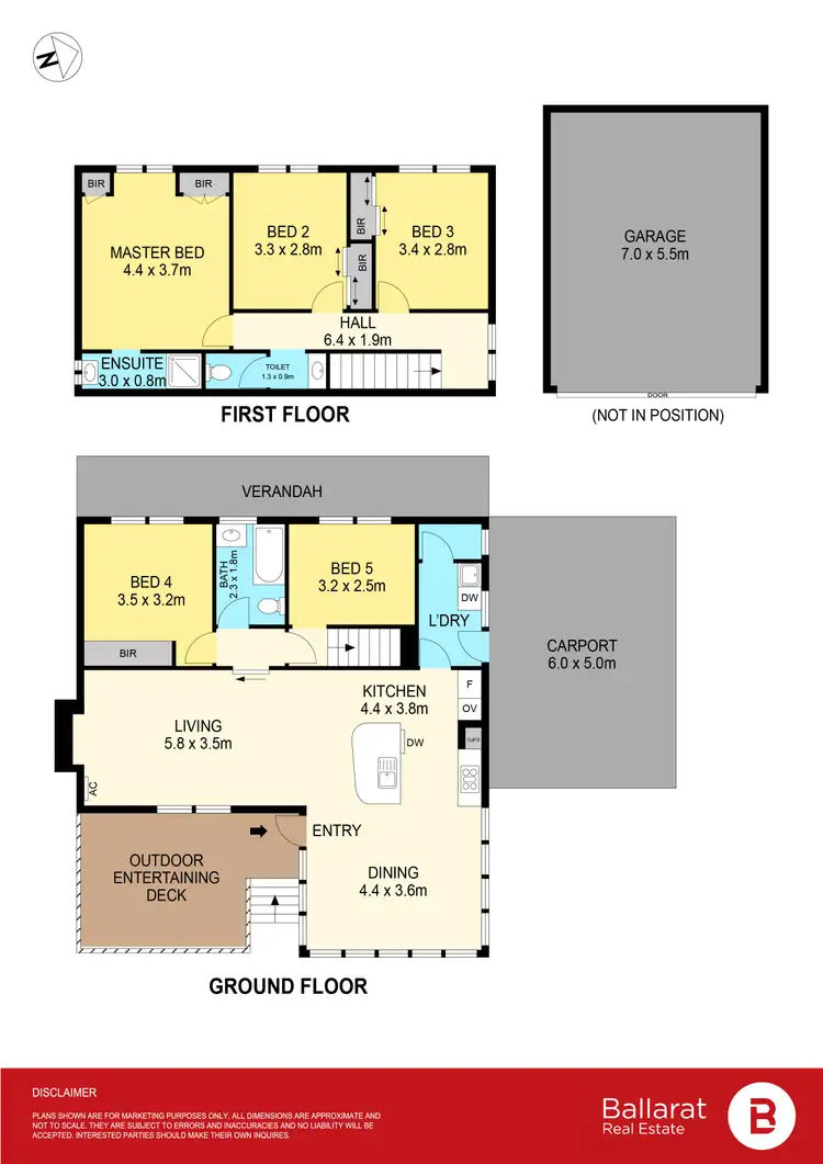 Floorplan of Homely house listing, 209 Havelock Street, Soldiers Hill VIC 3350