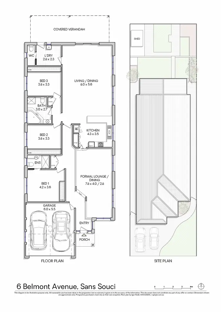Floorplan of Homely house listing, 6 Belmont Avenue, Sans Souci NSW 2219