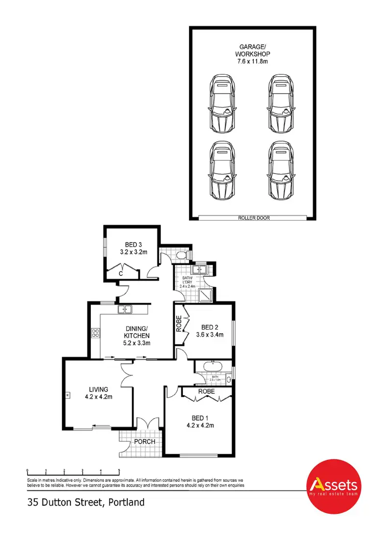 Floorplan of Homely house listing, 35 Dutton Street, Portland VIC 3305