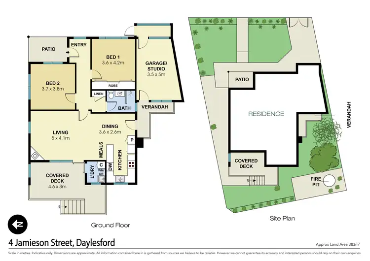Floorplan of Homely house listing, 4 Jamieson Street, Daylesford VIC 3460