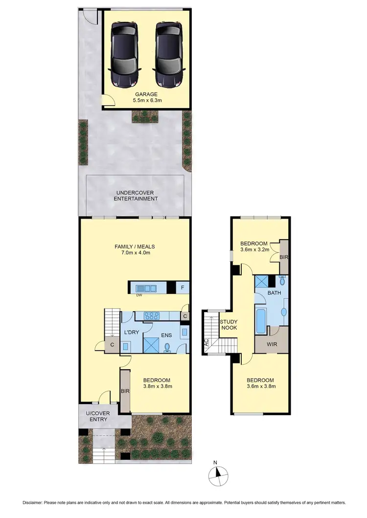 Floorplan of Homely house listing, 48 Farmhouse Boulevard, Epping VIC 3076