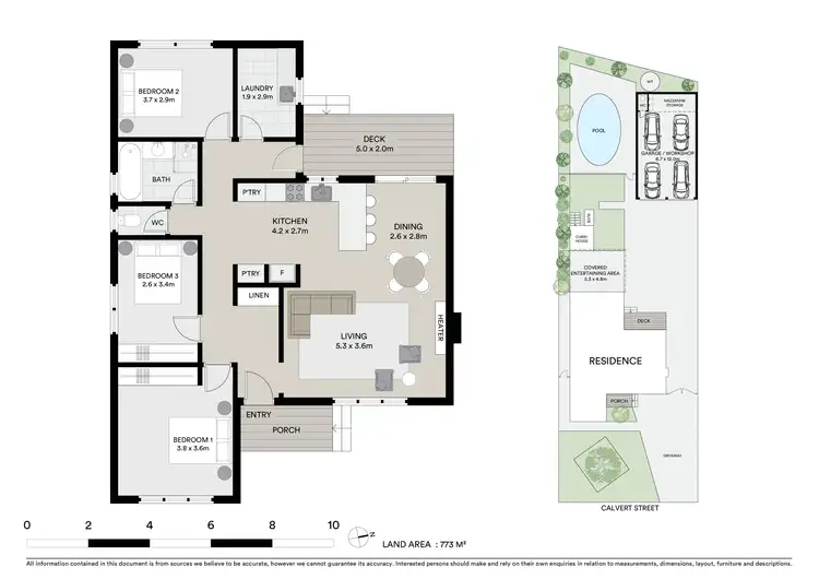 Floorplan of Homely house listing, 78 Calvert Street, Hamlyn Heights VIC 3215