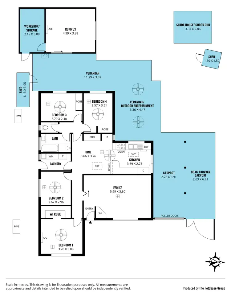 Floorplan of Homely house listing, 19 Banket Street, Huntfield Heights SA 5163