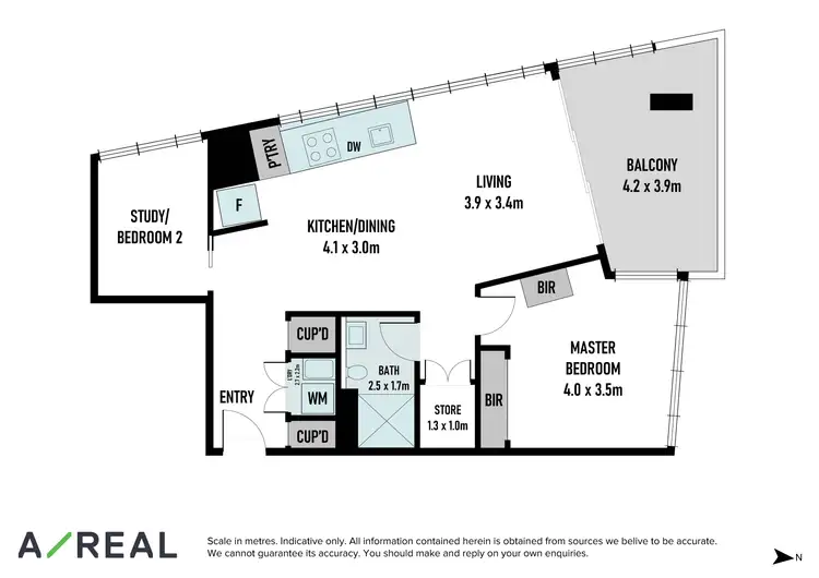 Floorplan of Homely apartment listing, 601/81 South Wharf Drive, Docklands VIC 3008