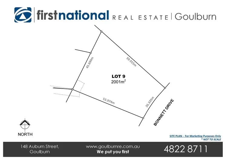 Floorplan of Homely land listing, 86 Bonnett Drive, Run-O-Waters NSW 2580