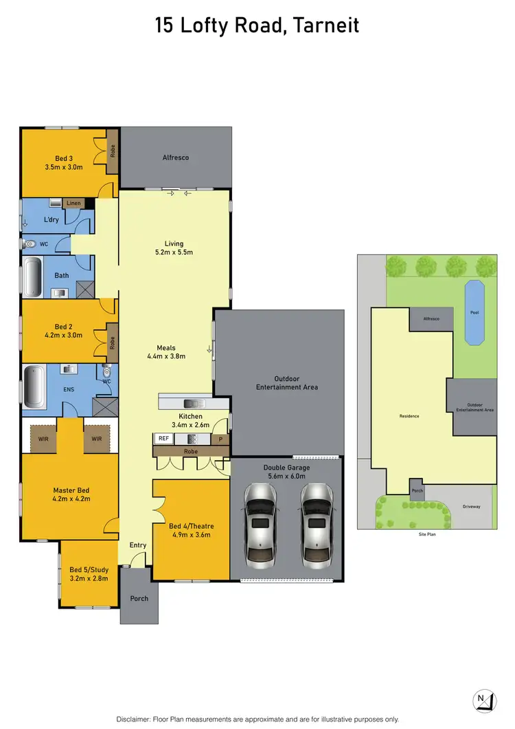 Floorplan of Homely house listing, 15 Lofty Road, Tarneit VIC 3029