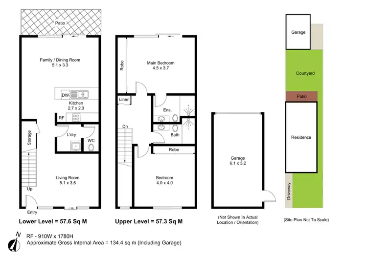 Floorplan of Homely townhouse listing, 24/8 Stockton Street, Morisset NSW 2264