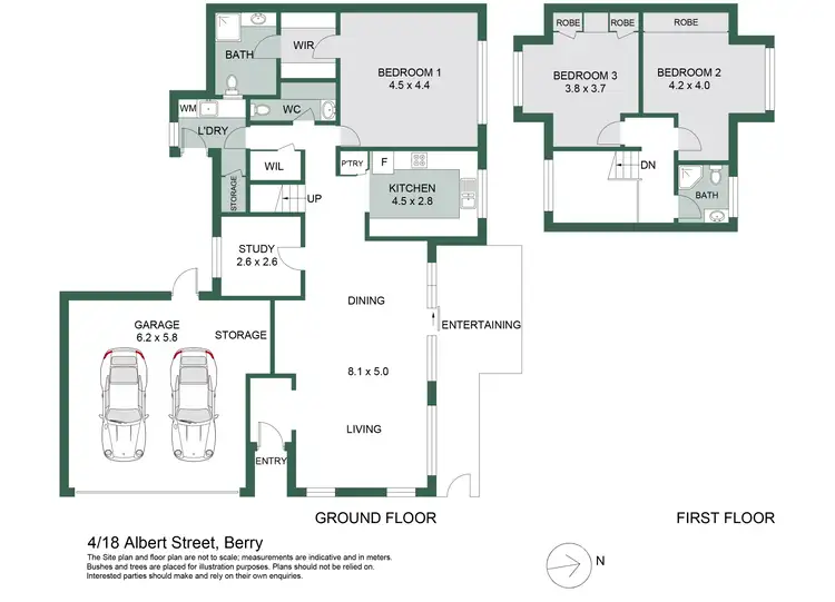 Floorplan of Homely house listing, 4/18 Albert Street, Berry NSW 2535