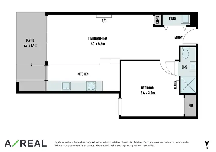 Floorplan of Homely apartment listing, 114/171 Inkerman Street, St Kilda VIC 3182