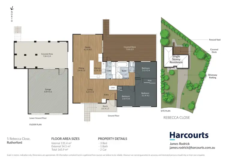 Floorplan of Homely house listing, 5 Rebecca Close, Rutherford NSW 2320