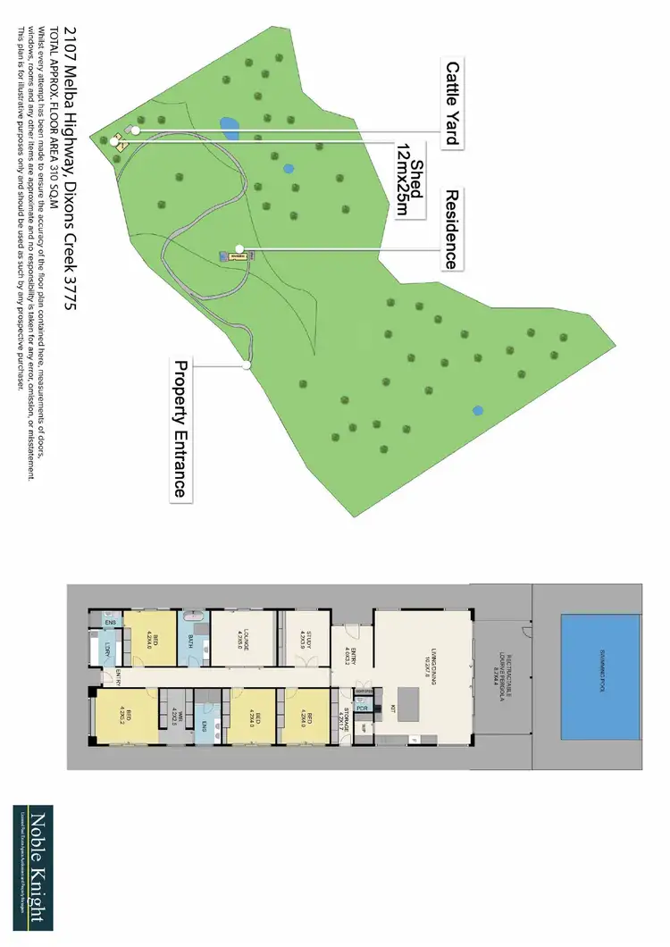 Floorplan of Homely rural property listing, 2107 Melba Highway, Dixons Creek VIC 3775