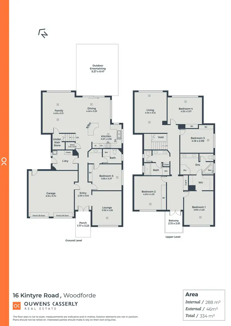 Floorplan of Homely house listing, 16 Kintyre Road, Woodforde SA 5072