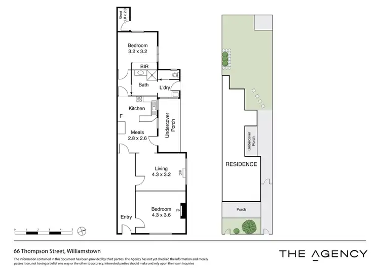 Floorplan of Homely house listing, 66 Thompson Street, Williamstown VIC 3016